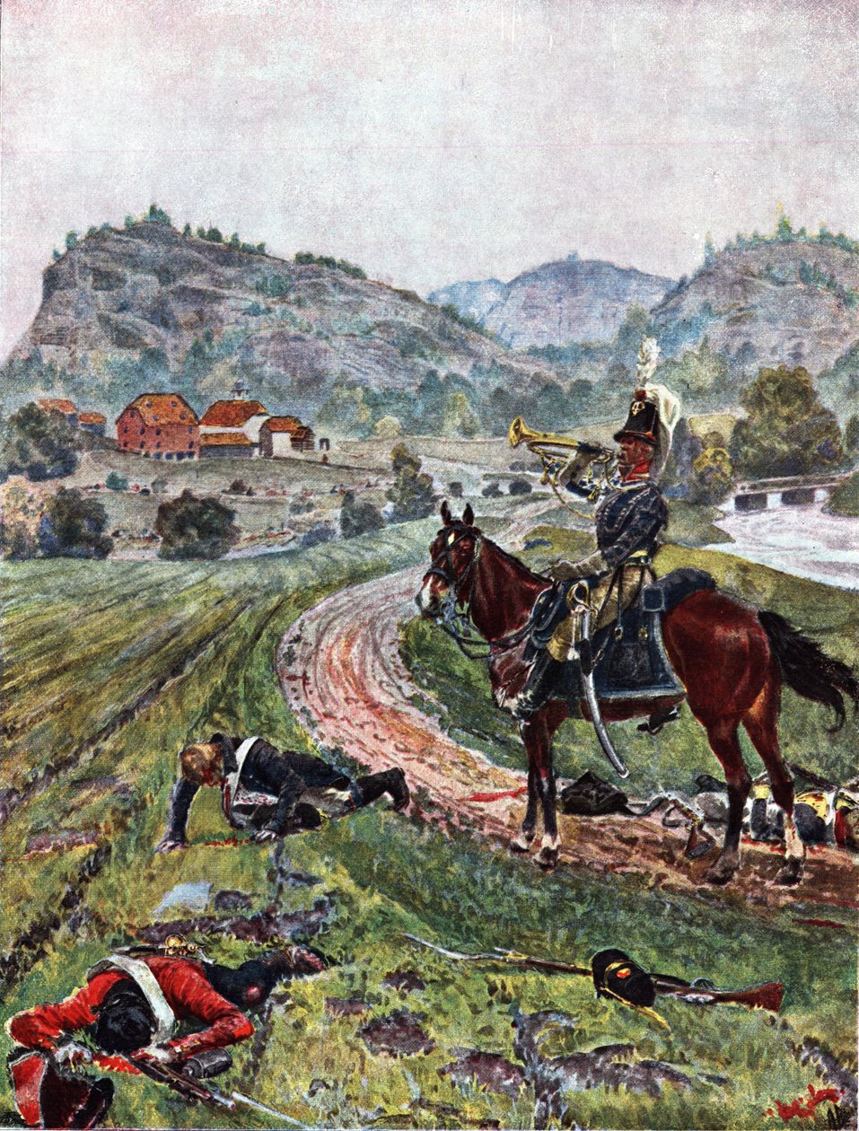Bloch - Berby-i csata 1808 alkotó: Andreas Bloch