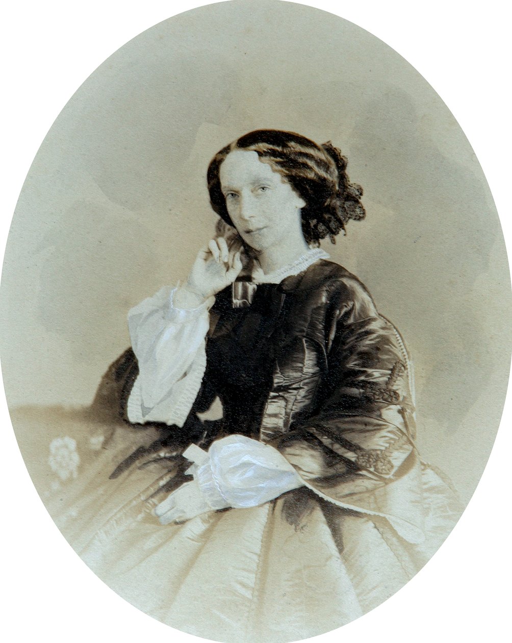 Mária Alekszandrovna orosz császárné, az 1850-es évek vége. alkotó: Andrei Deniere