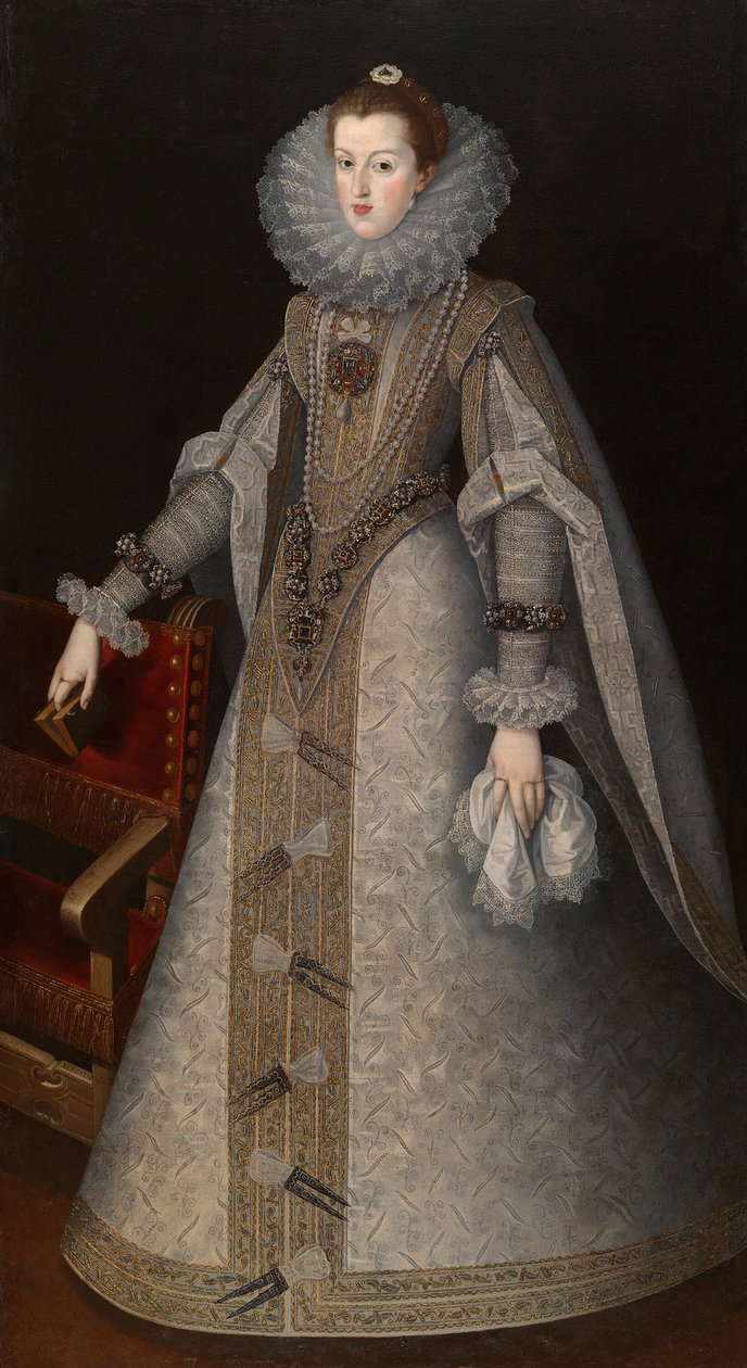Margit spanyol királyné, c. 1610. alkotó: Andres Lopez Polanco