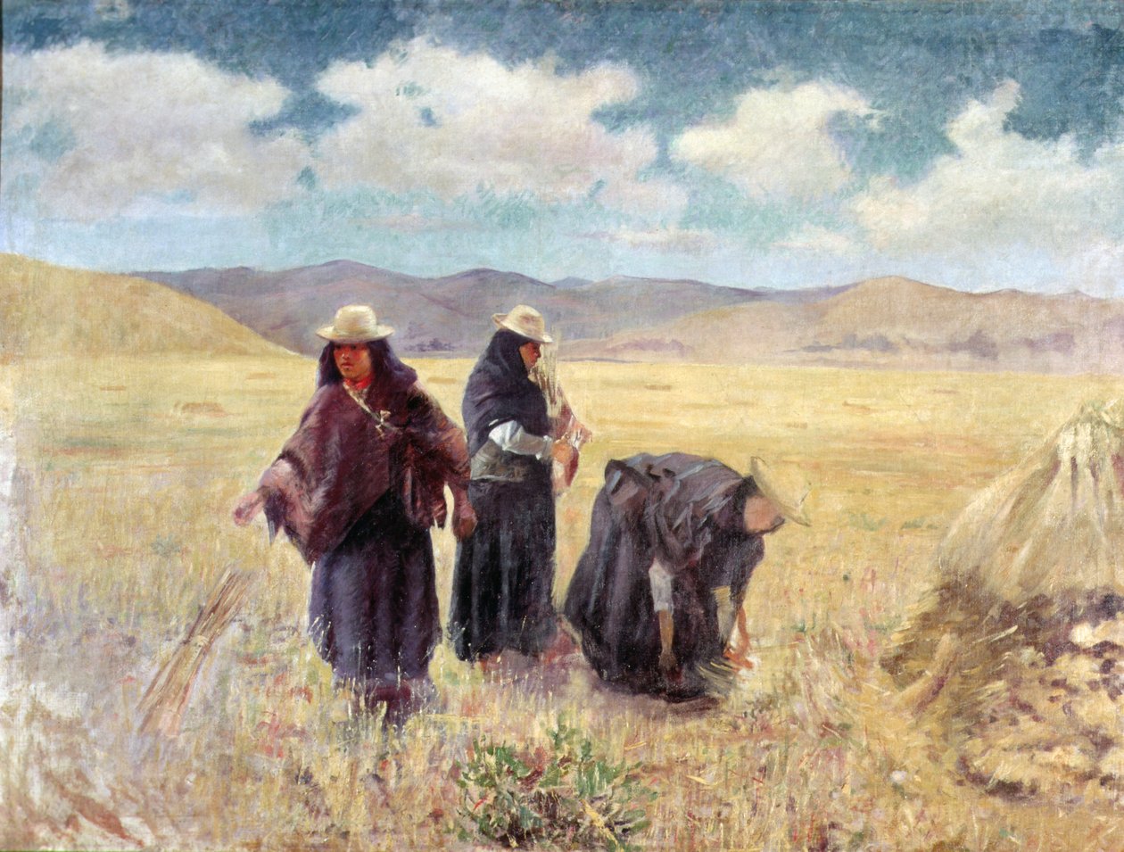 A Kaszások alkotó: Andres de Santa Maria