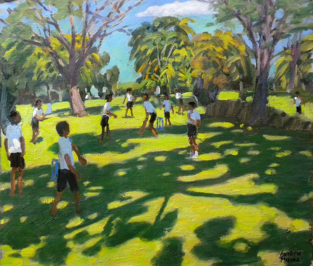 Krikett, 2011 alkotó: Andrew Macara