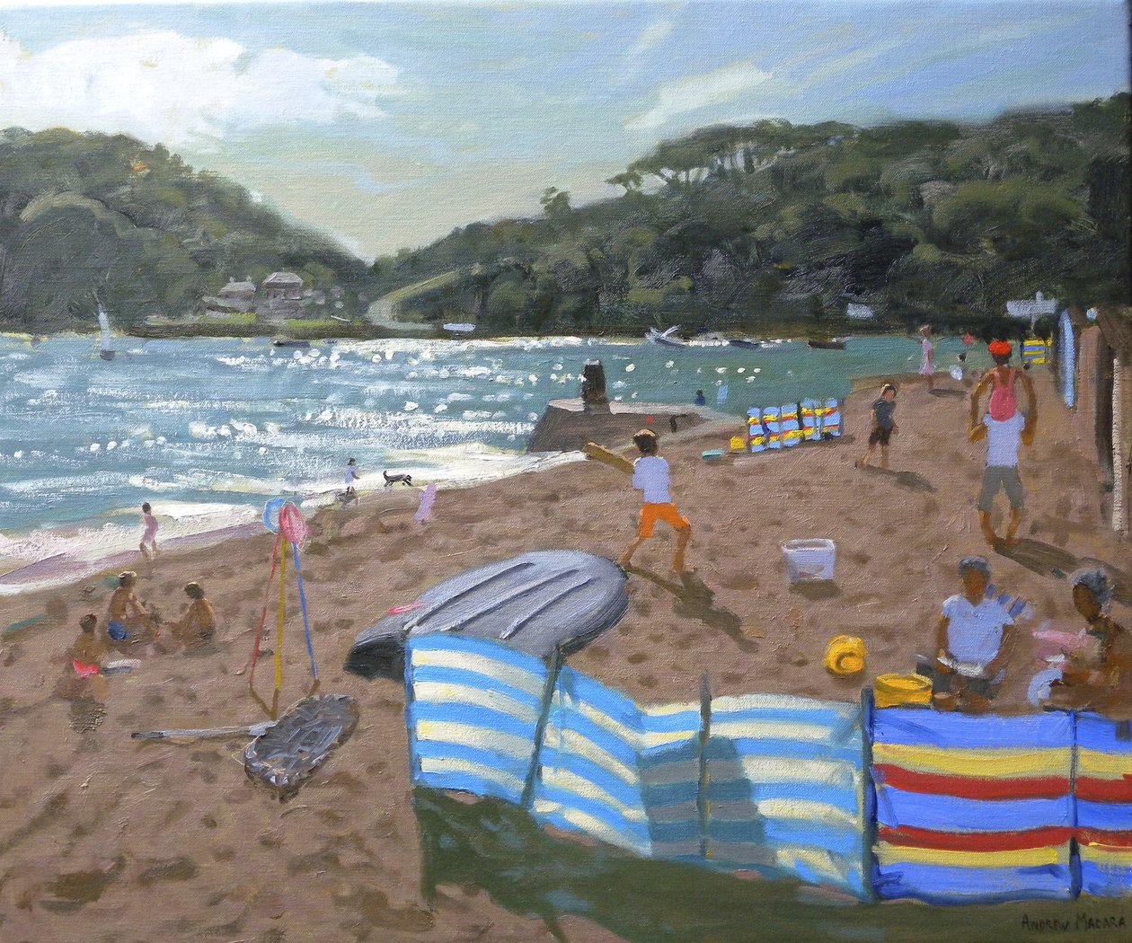 Krikett, Teignmouth, alkotó: Andrew Macara