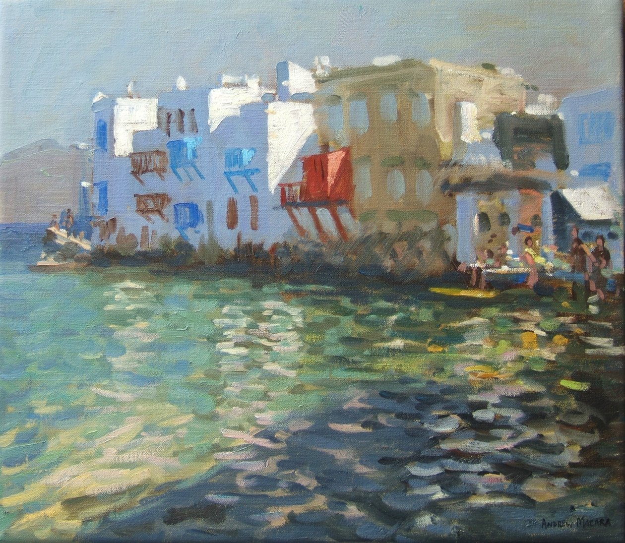 Kis Velence, Mykonos alkotó: Andrew Macara