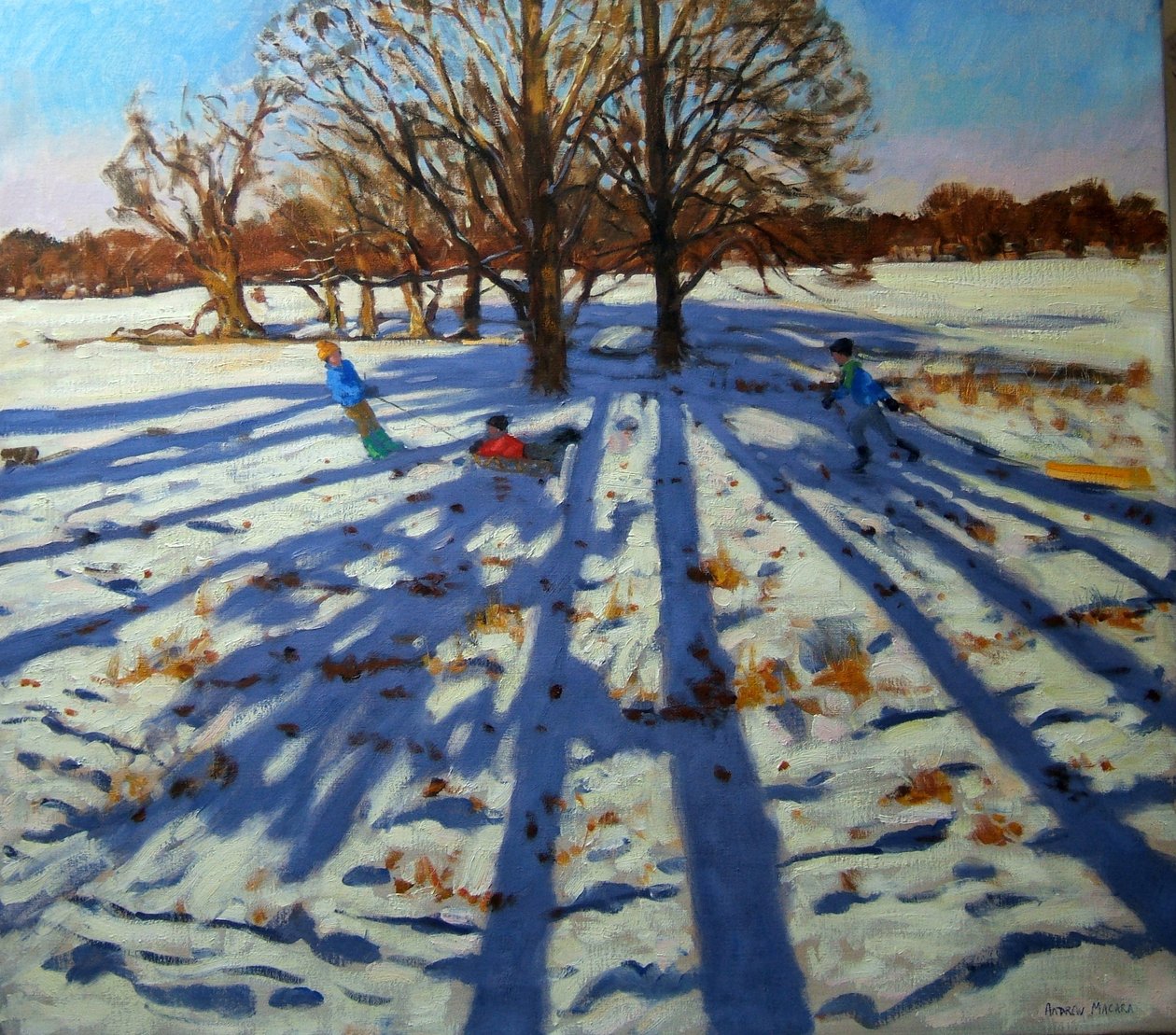 Midwinter, Calke Abbey, Derbyshire alkotó: Andrew Macara