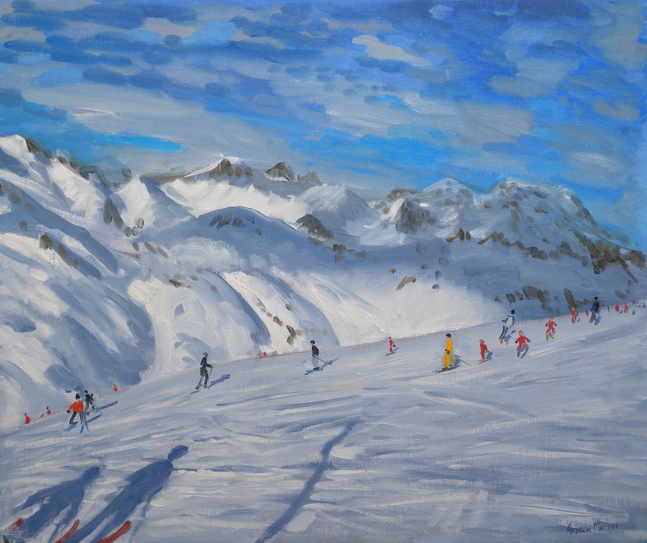 Hegycsúcsok, Tignes, 2009 alkotó: Andrew Macara