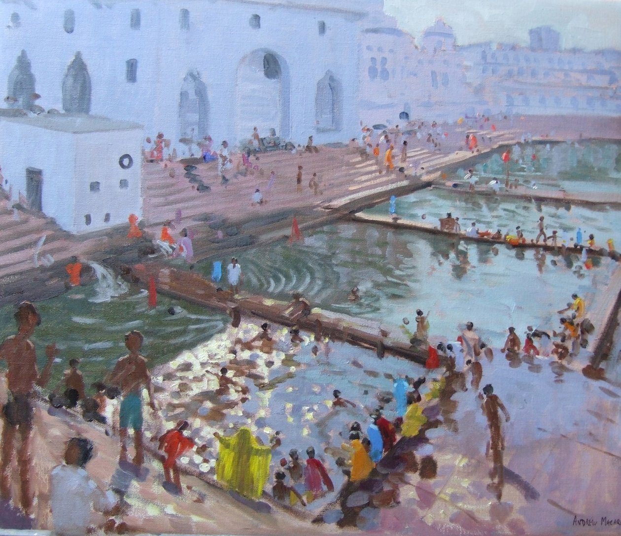 Pushkar ghats, Rajasthan alkotó: Andrew Macara