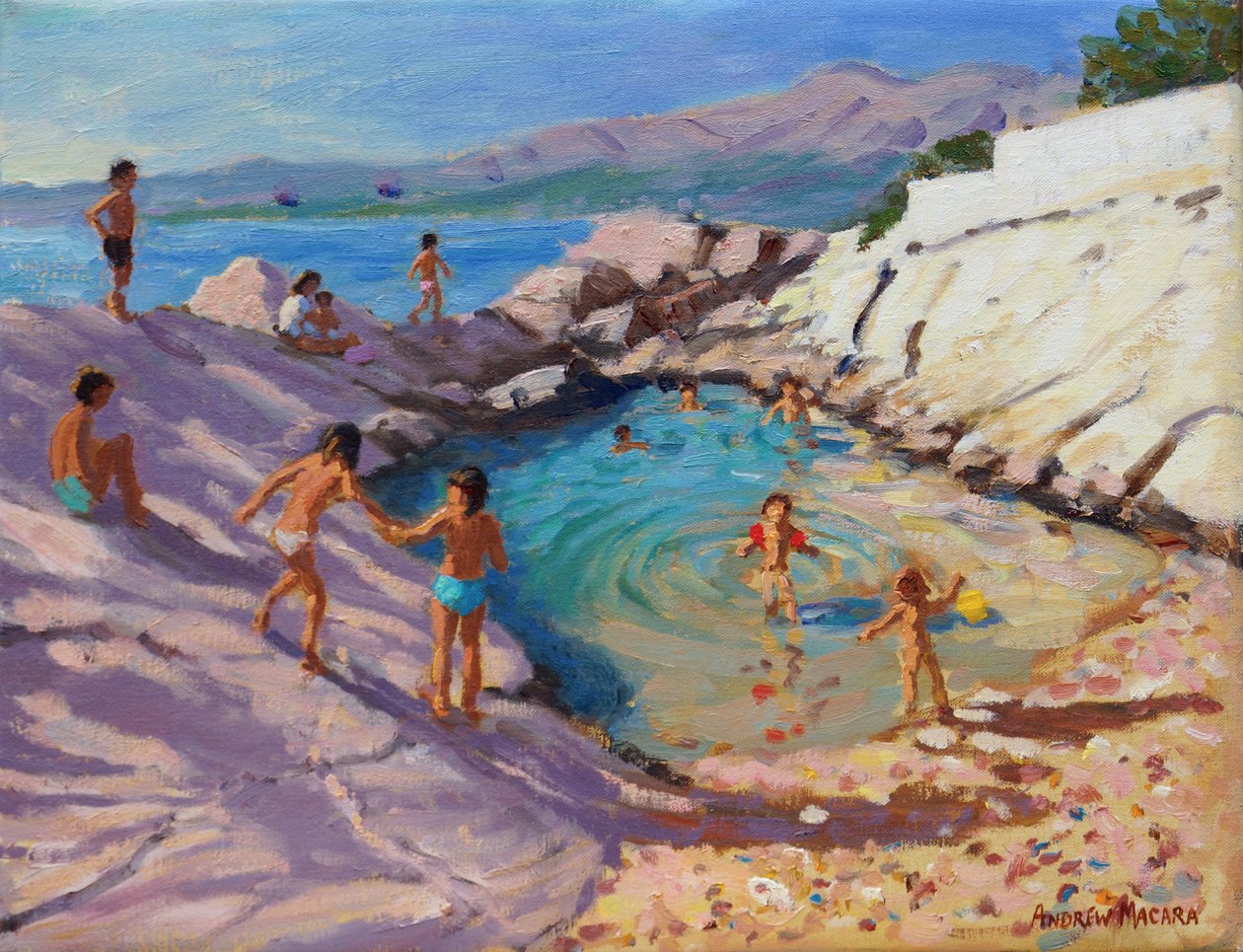 Tengeri medence, Horvátország, alkotó: Andrew Macara