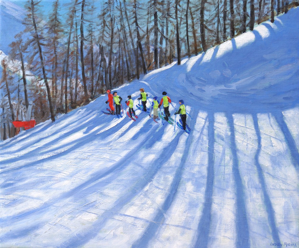 Sílecke, Tignes, Franciaország, alkotó: Andrew Macara