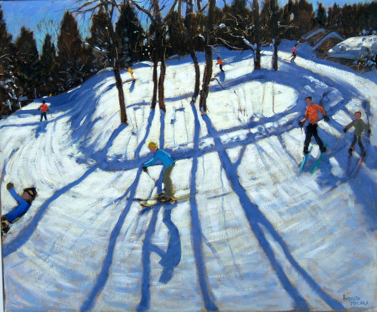 Kanyargós ösvény, Morzine alkotó: Andrew Macara