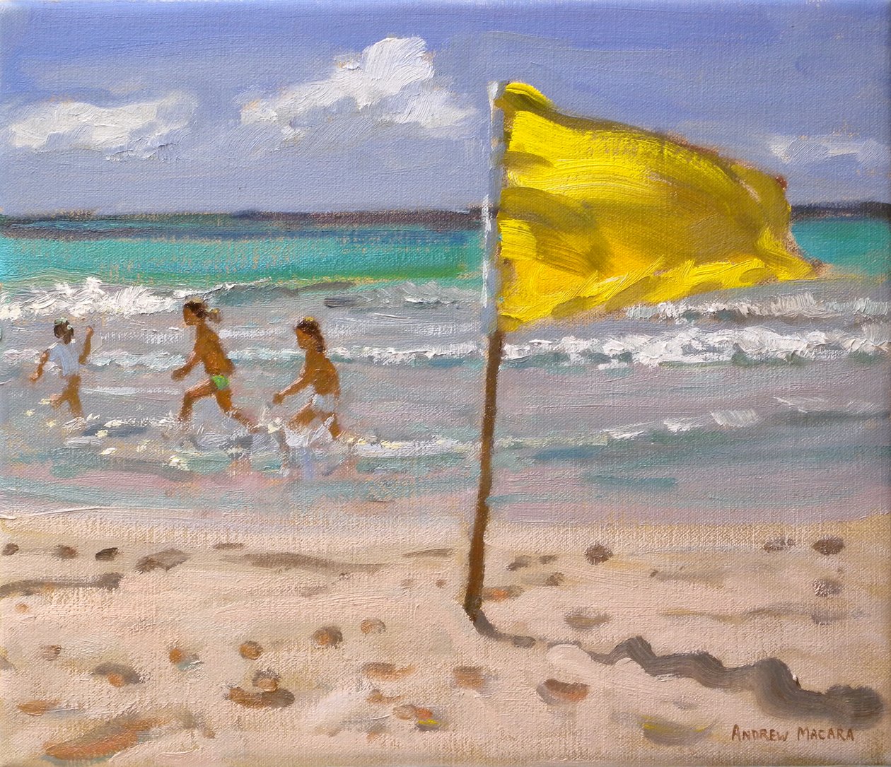 Sárga zászló, Barbados, 2010 alkotó: Andrew Macara
