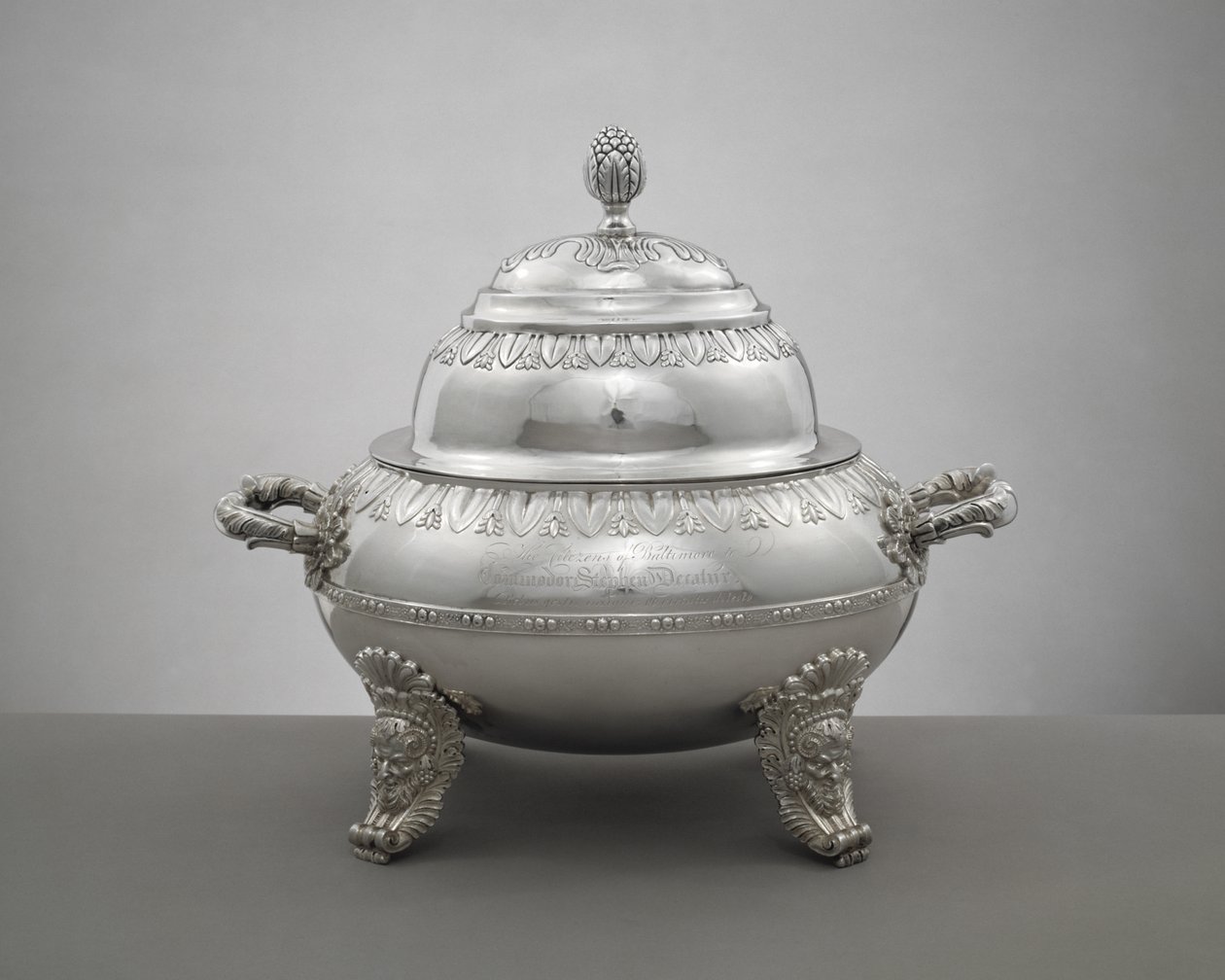 Leves Tureen alkotó: Andrew Ellicott Warner