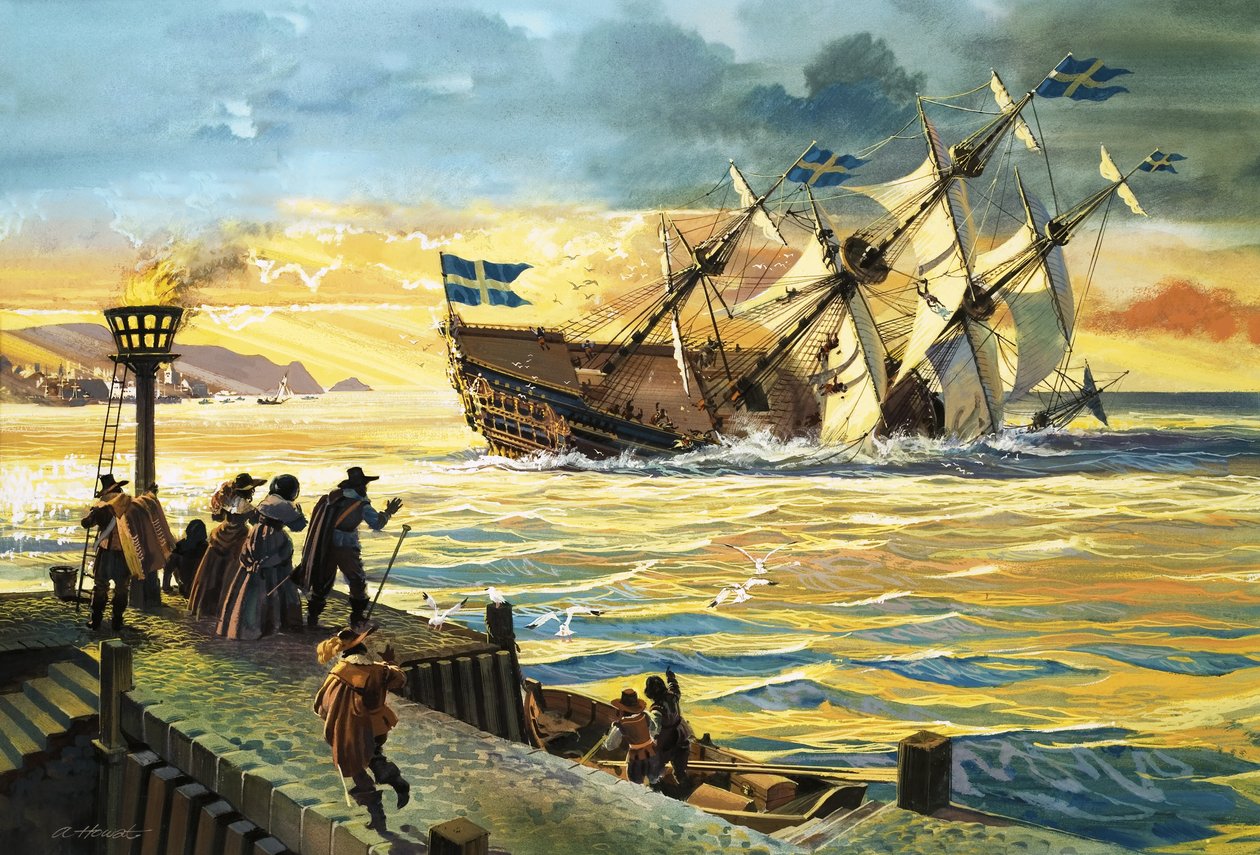 A Vasa elsüllyedése alkotó: Andrew Howat