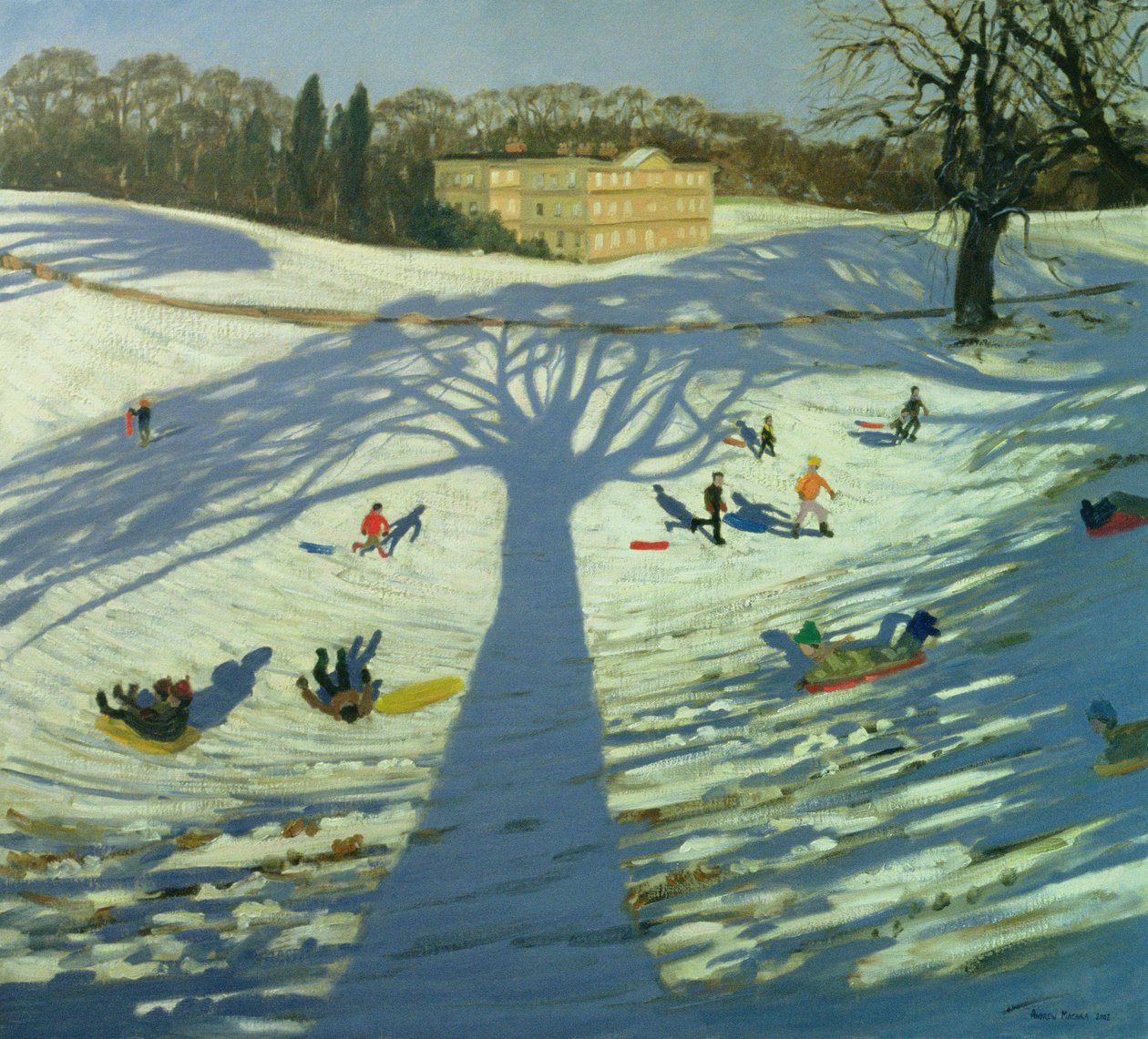 Calke Abbey House, tél, 2002 alkotó: Andrew Macara