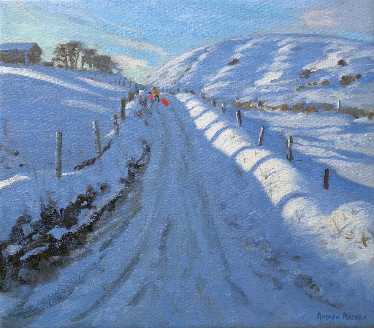Galambfej, 2011 (olaj, vászon) alkotó: Andrew Macara