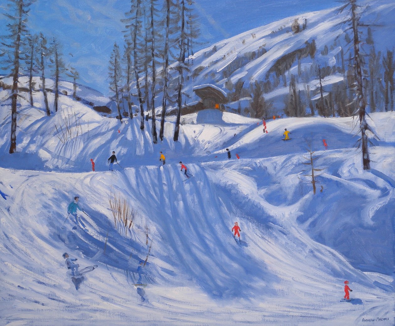 Síállomás, Tignes, 2009 alkotó: Andrew Macara