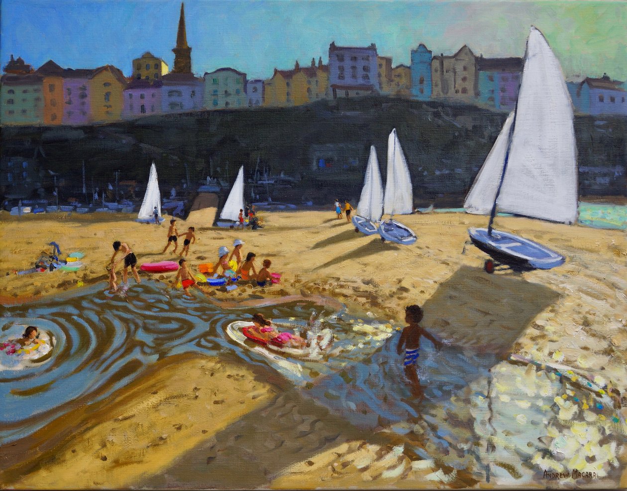 Tenby Regatta, 2017 alkotó: Andrew Macara