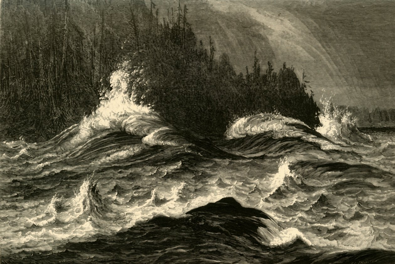 "The Whirlpool", 1872. alkotó: Andrew Varick Stout Anthony