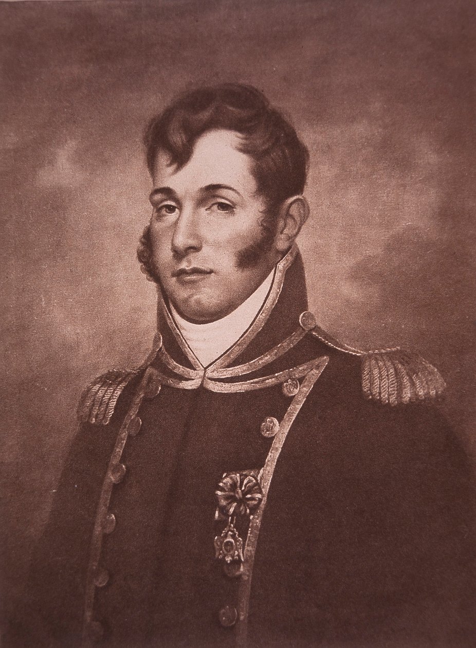 Oliver Hazard Perry (litho) alkotó: Thomas Kelly