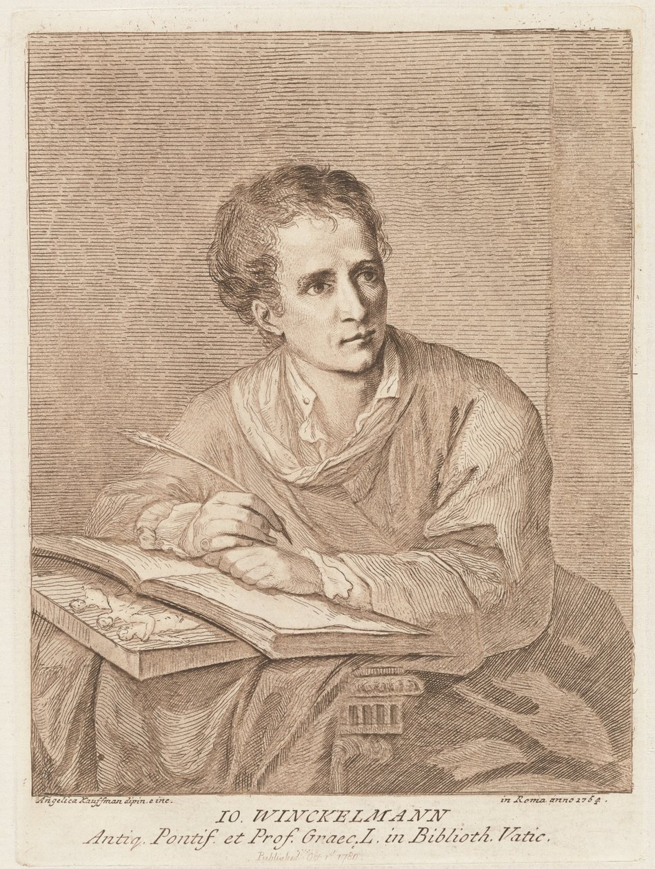 Johann Winckelmann alkotó: Angelica Kauffmann