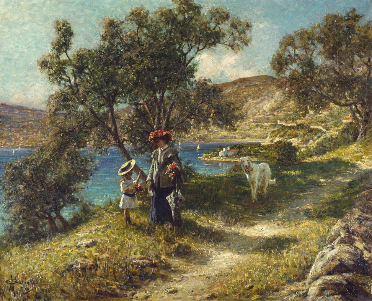 Virágszedés alkotó: Angelo Garino