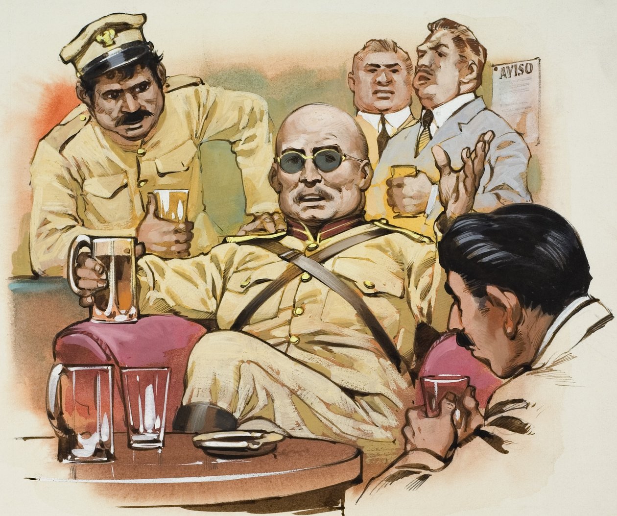 Diktátor (gouache, papír) alkotó: Angus McBride