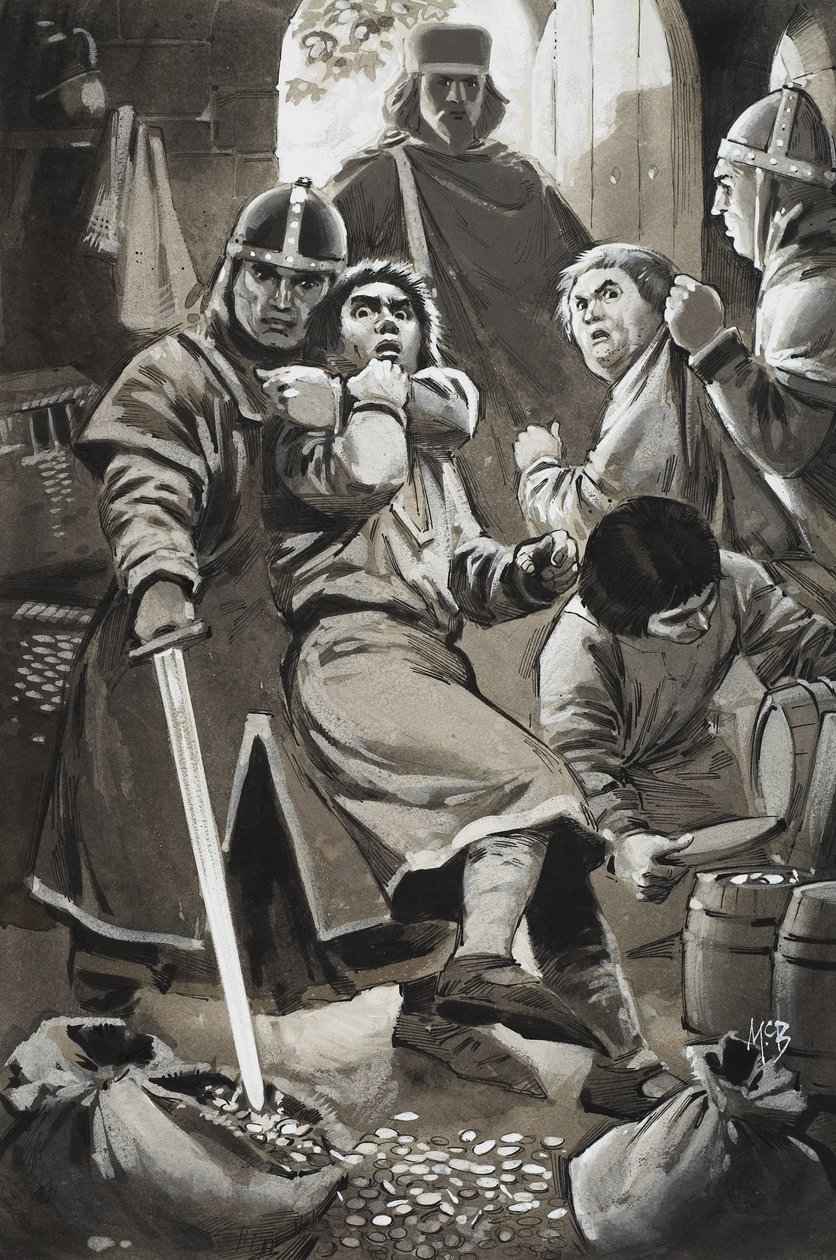 Kovácsok (gouache, papír) alkotó: Angus McBride