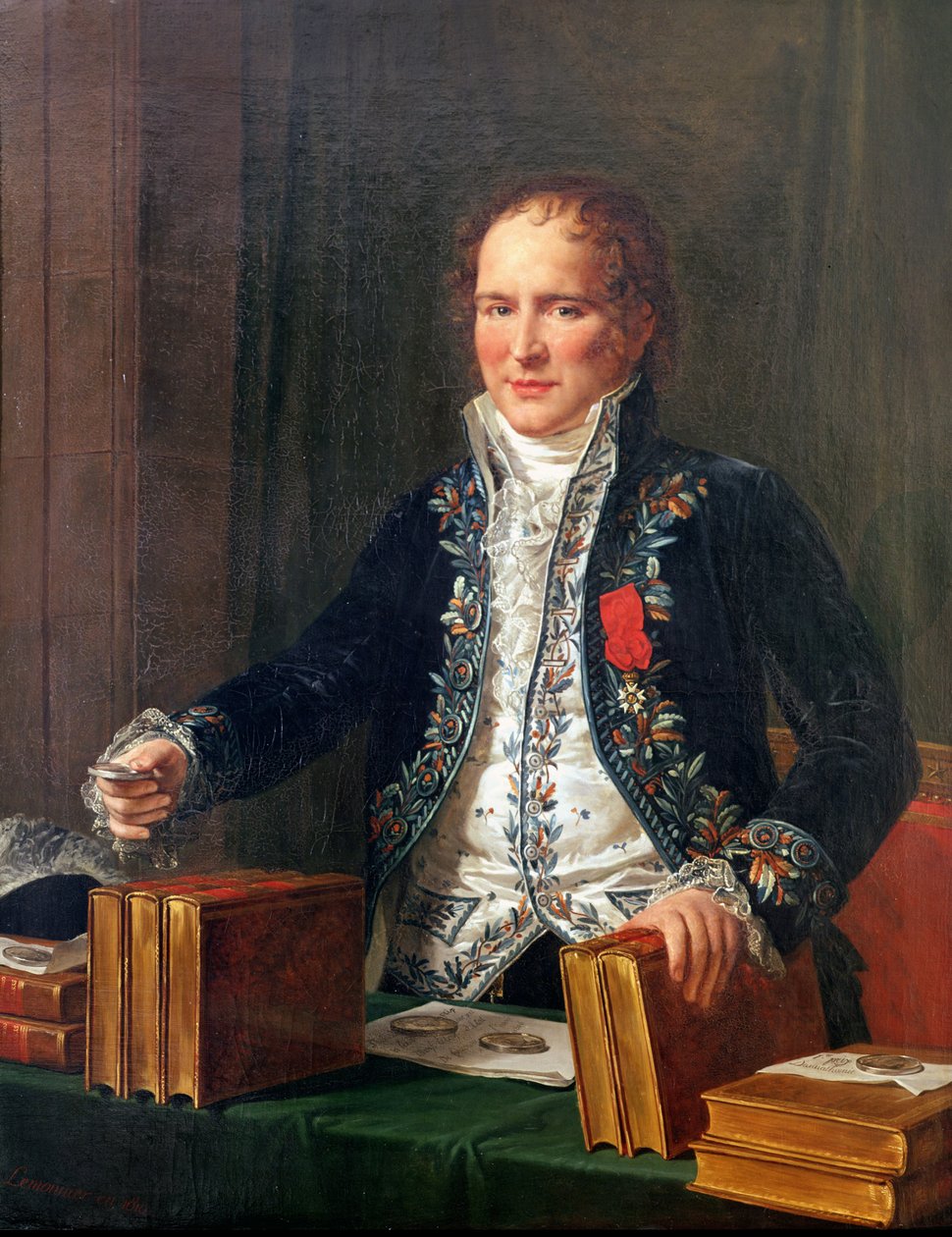 Antoine Francois de Fourcroy (1755-1809) portréja alkotó: Anicet Charles Lemonnier