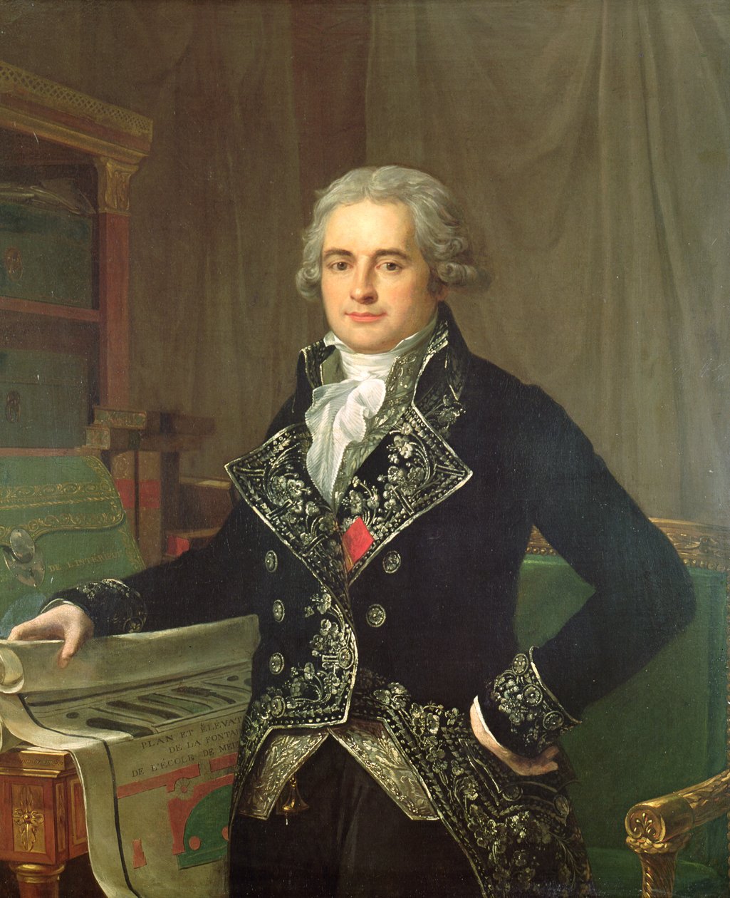 Jean Antoine Chaptal (1756-1832) Chanteloupe grófjának portréja alkotó: Anicet Charles Lemonnier