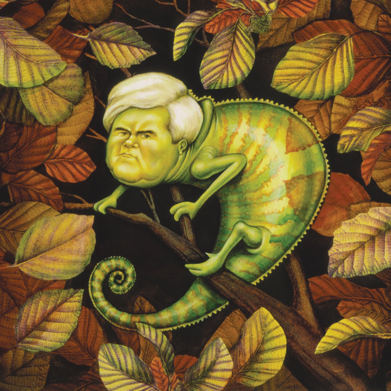 Newt alkotó: Anita Kunz