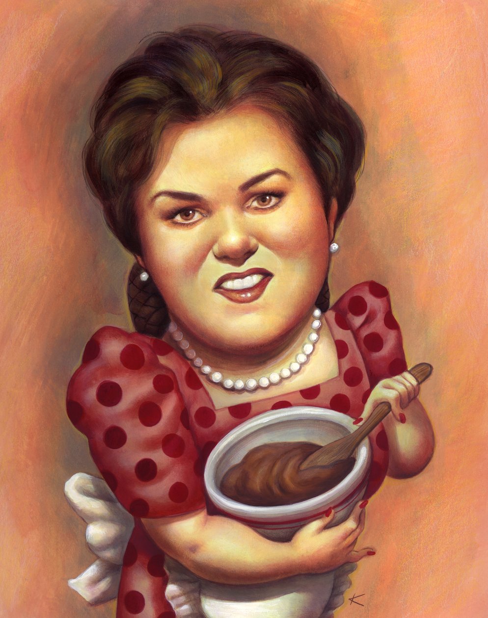 Rosie, 2001 (akril, illusztrációs karton) alkotó: Anita Kunz