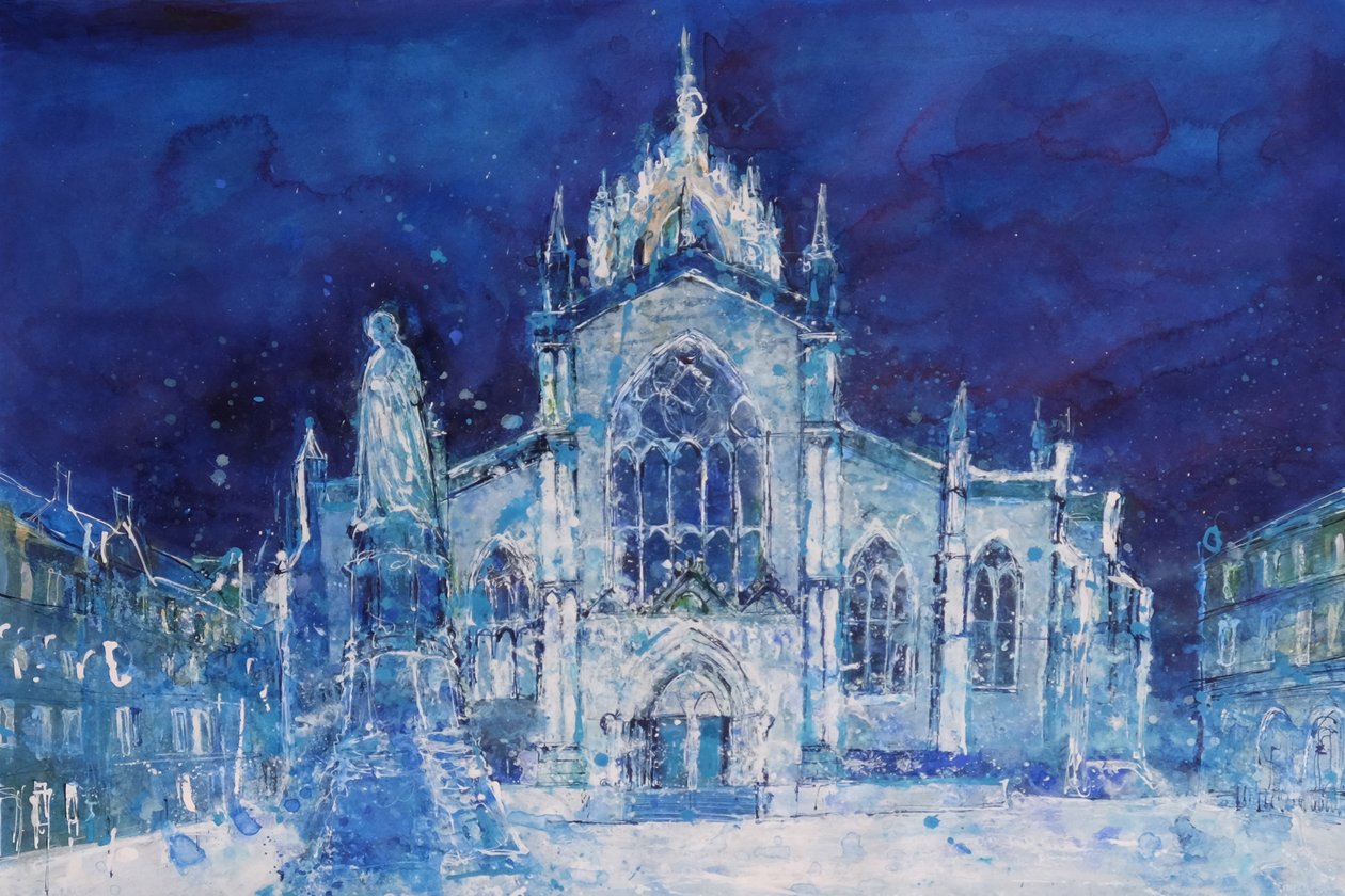 St Giles éjjel alkotó: Ann Oram