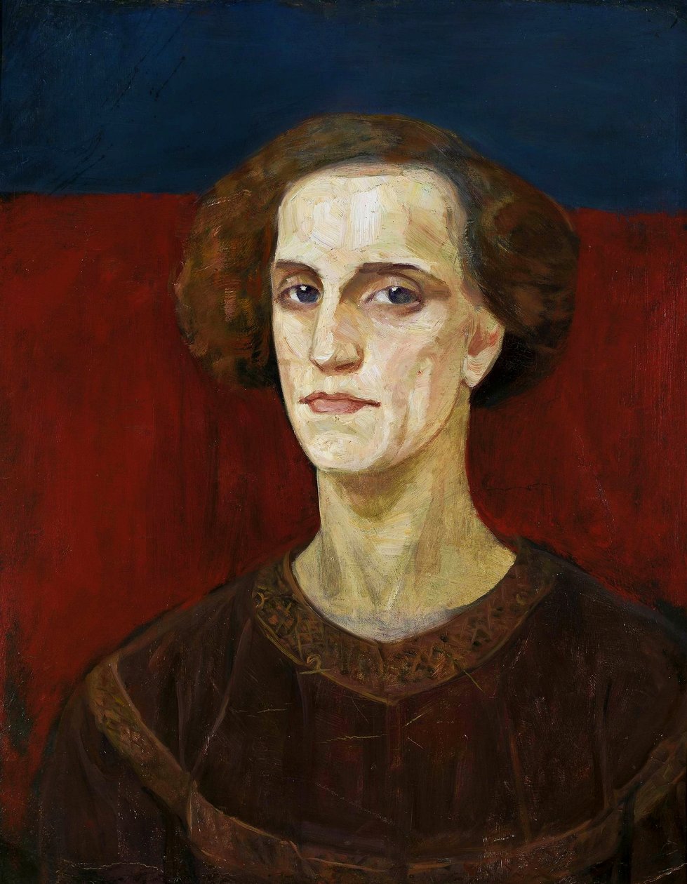 Reneszánsz típusú férfi portréja. alkotó: Anna Berent