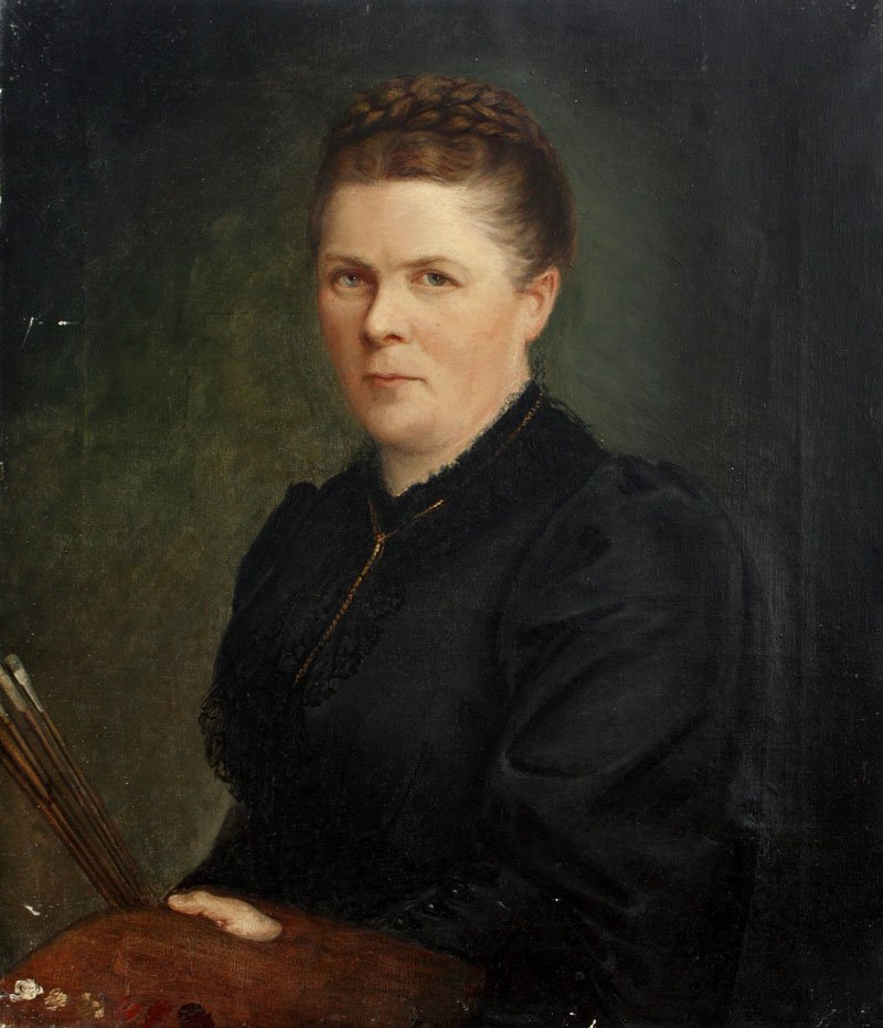 Önarckép alkotó: Anna Stainer Knittel