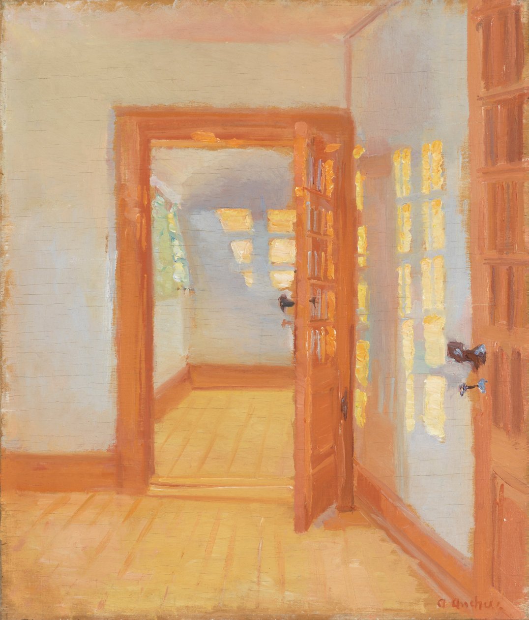 Belső. Brøndum melléklete alkotó: Anna Ancher