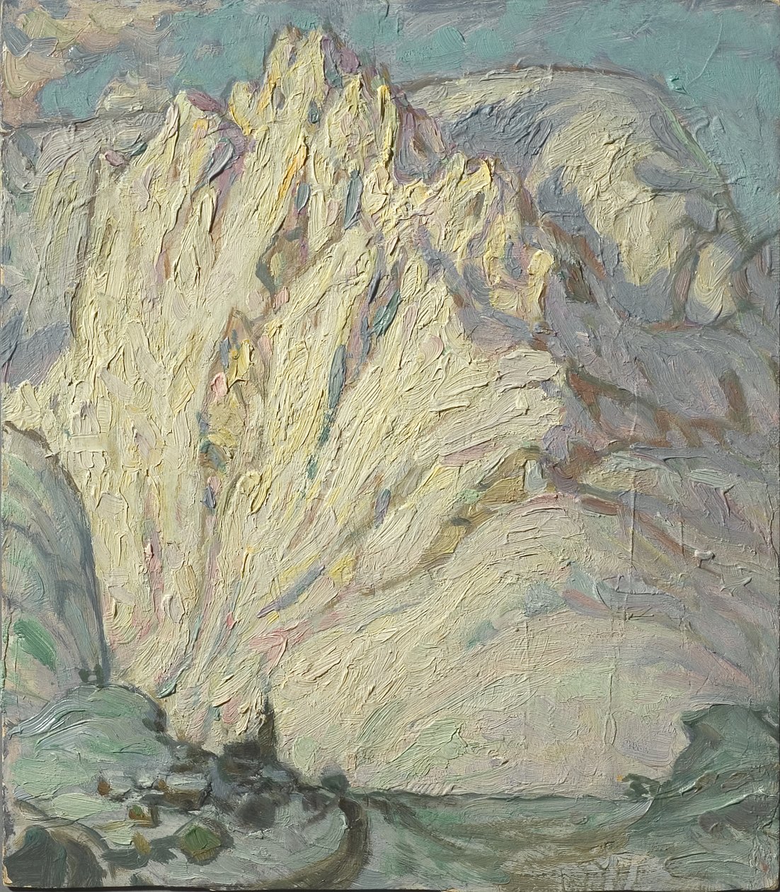 Havas hegyek. Tanulmány Lofotenből, 1930 alkotó: Anna Katarina Boberg