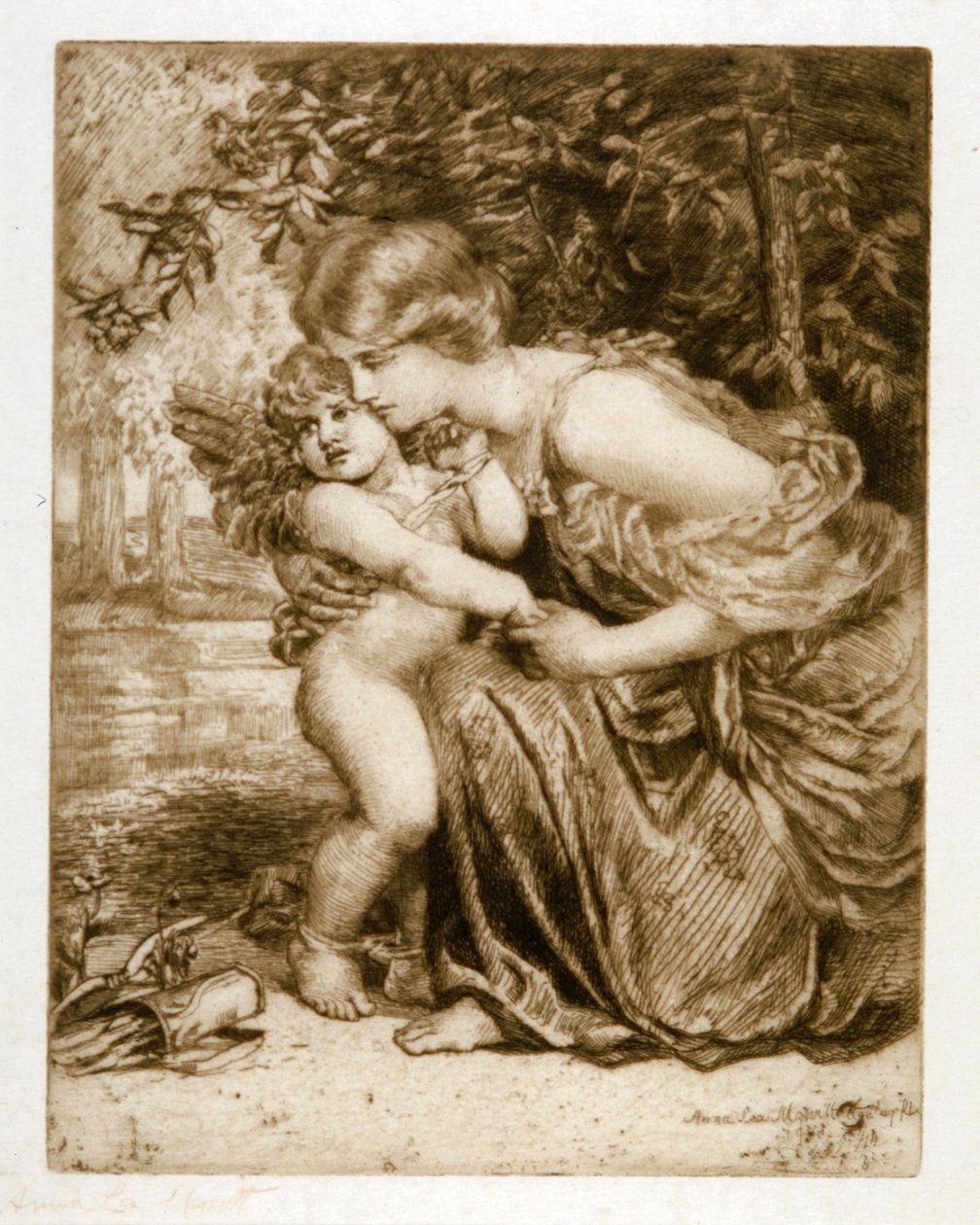 „Cupid Bound”, 1908. alkotó: Anna Lea Merritt