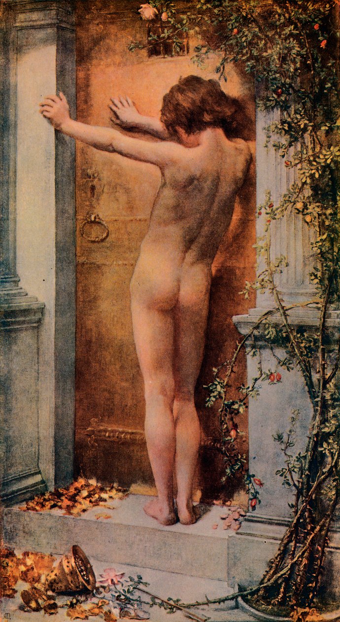 Love Locked Out, 1889, 1912 alkotó: Anna Lea Merritt