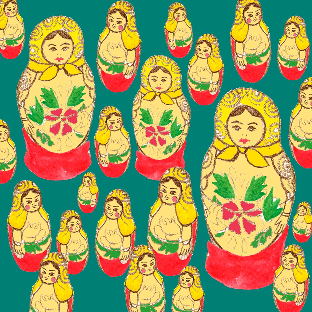 Orosz babák alkotó: Anna Platts