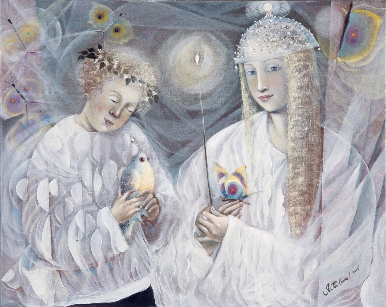 Gemini, 2006 (olaj, belga vászon) alkotó: Annael Anelia Pavlova