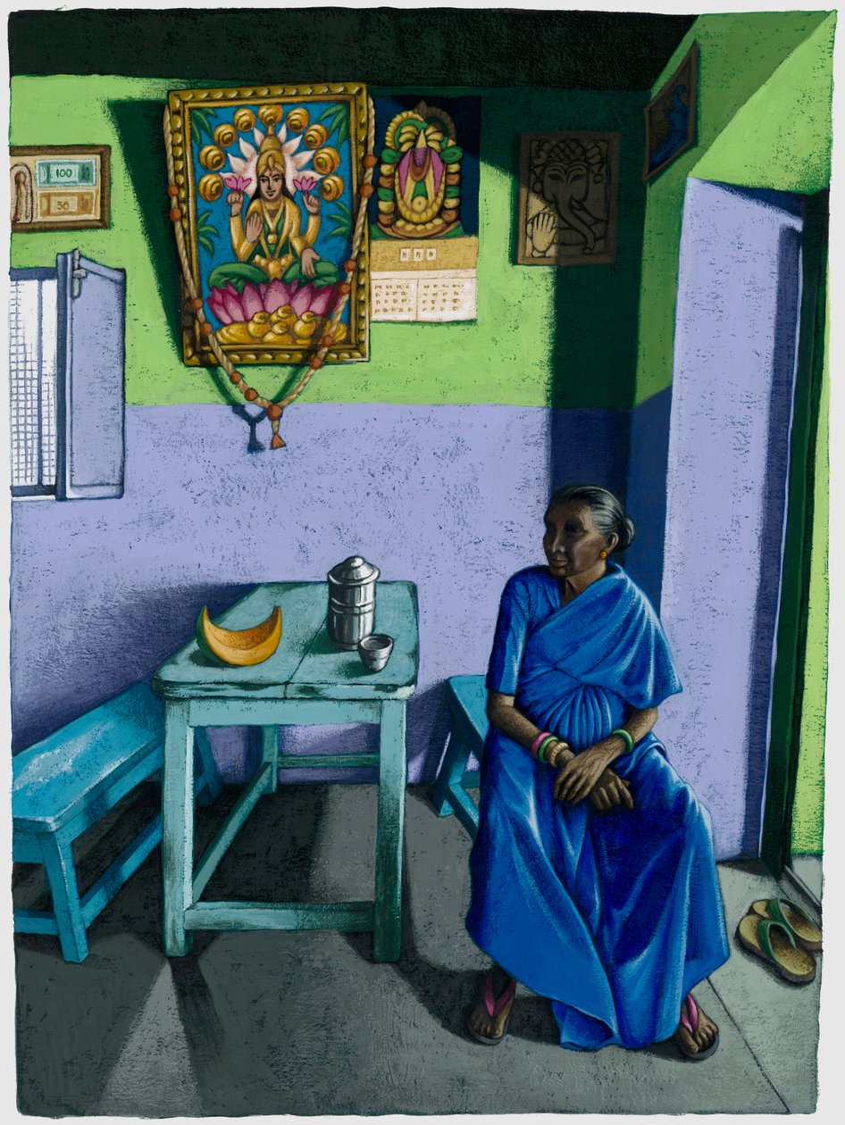 Chai shop, 2018 (gouache) alkotó: Annalisa Morrocco