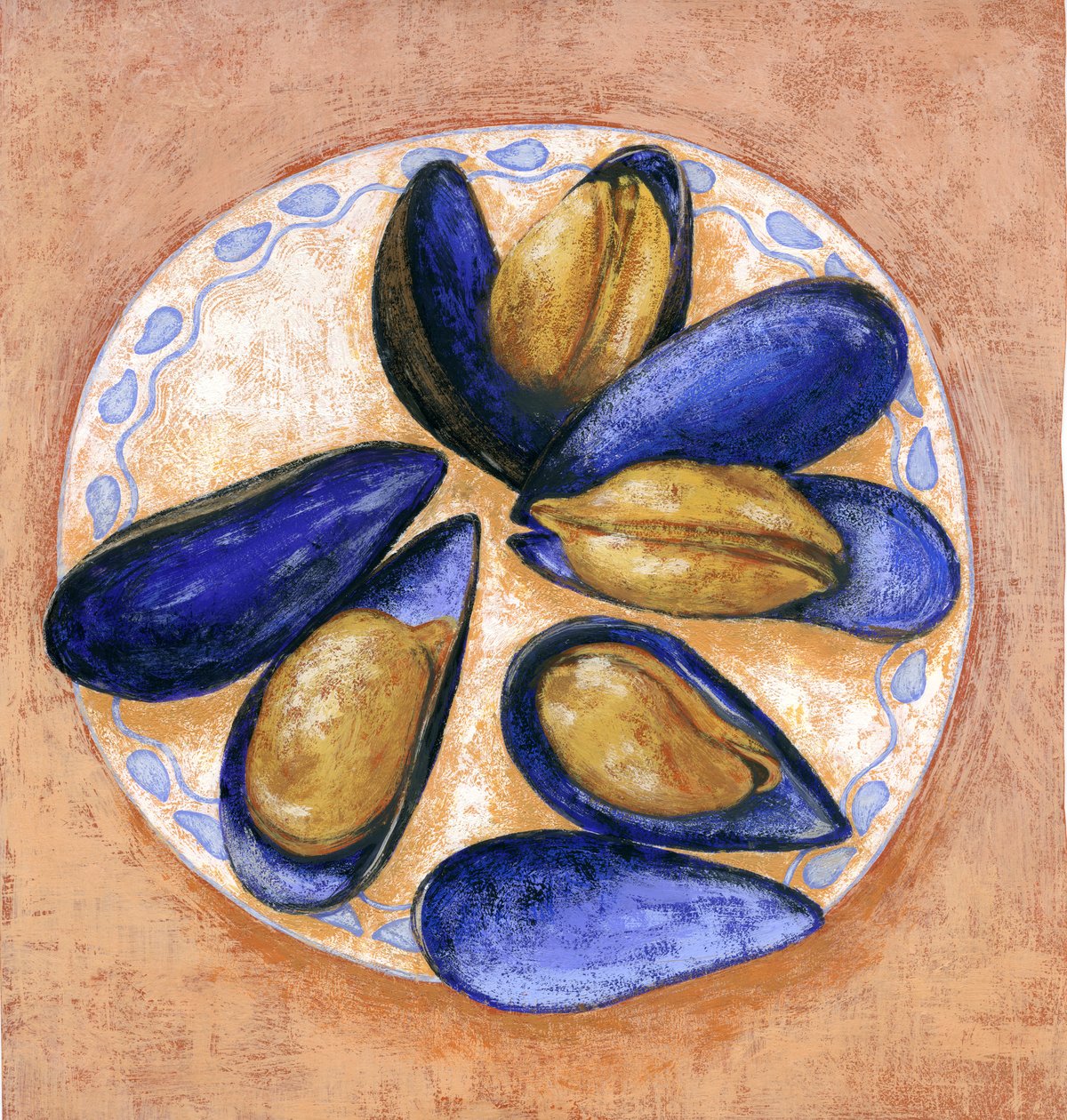 Formák, 2014 (gouache) alkotó: Annalisa Morrocco
