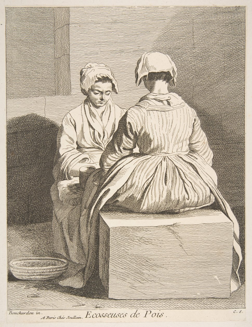 Borsóhéj, 1737. alkotó: Anne Claude Philippe de Caylus