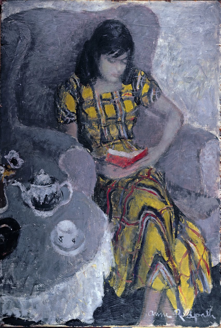 Eileen (olaj, panel) alkotó: Anne Redpath