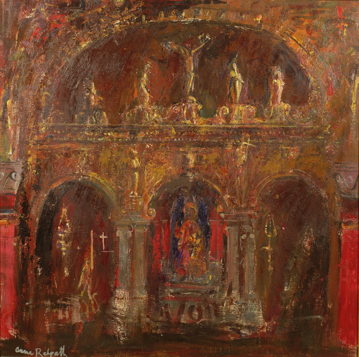 Rood Screen, Torcello alkotó: Anne Redpath