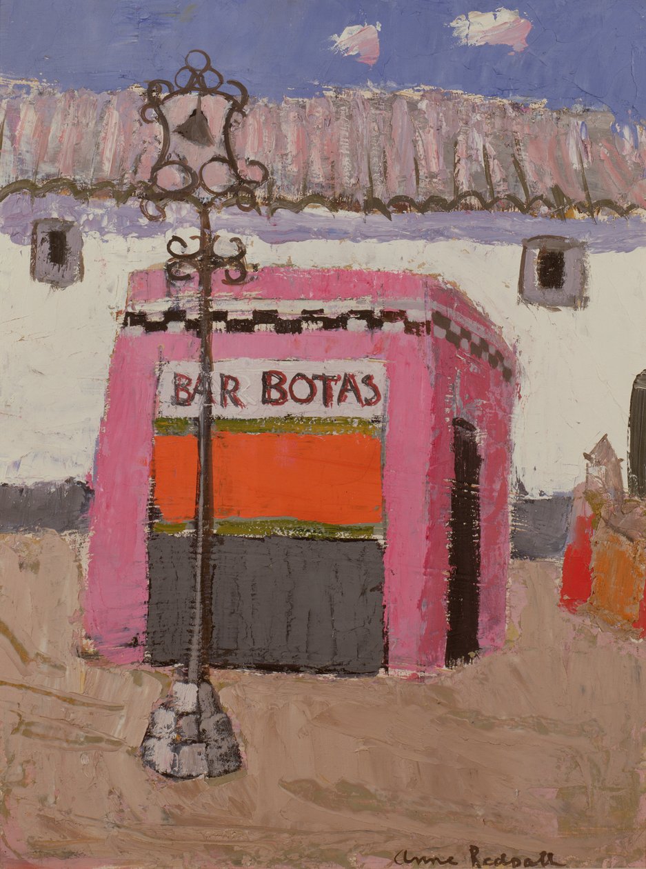 Az útszéli bár alkotó: Anne Redpath