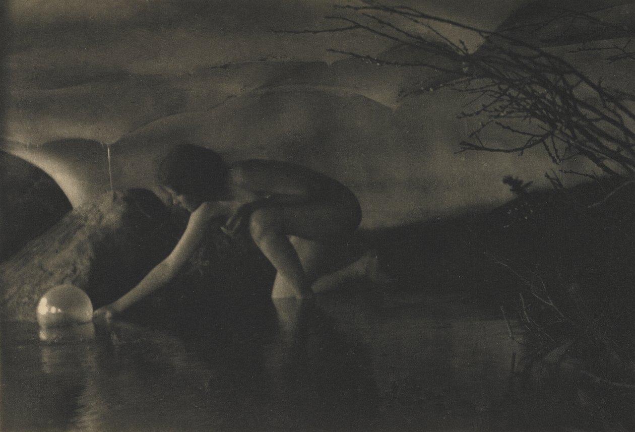 A buborék (fotónyomat) alkotó: Anne W. Brigman