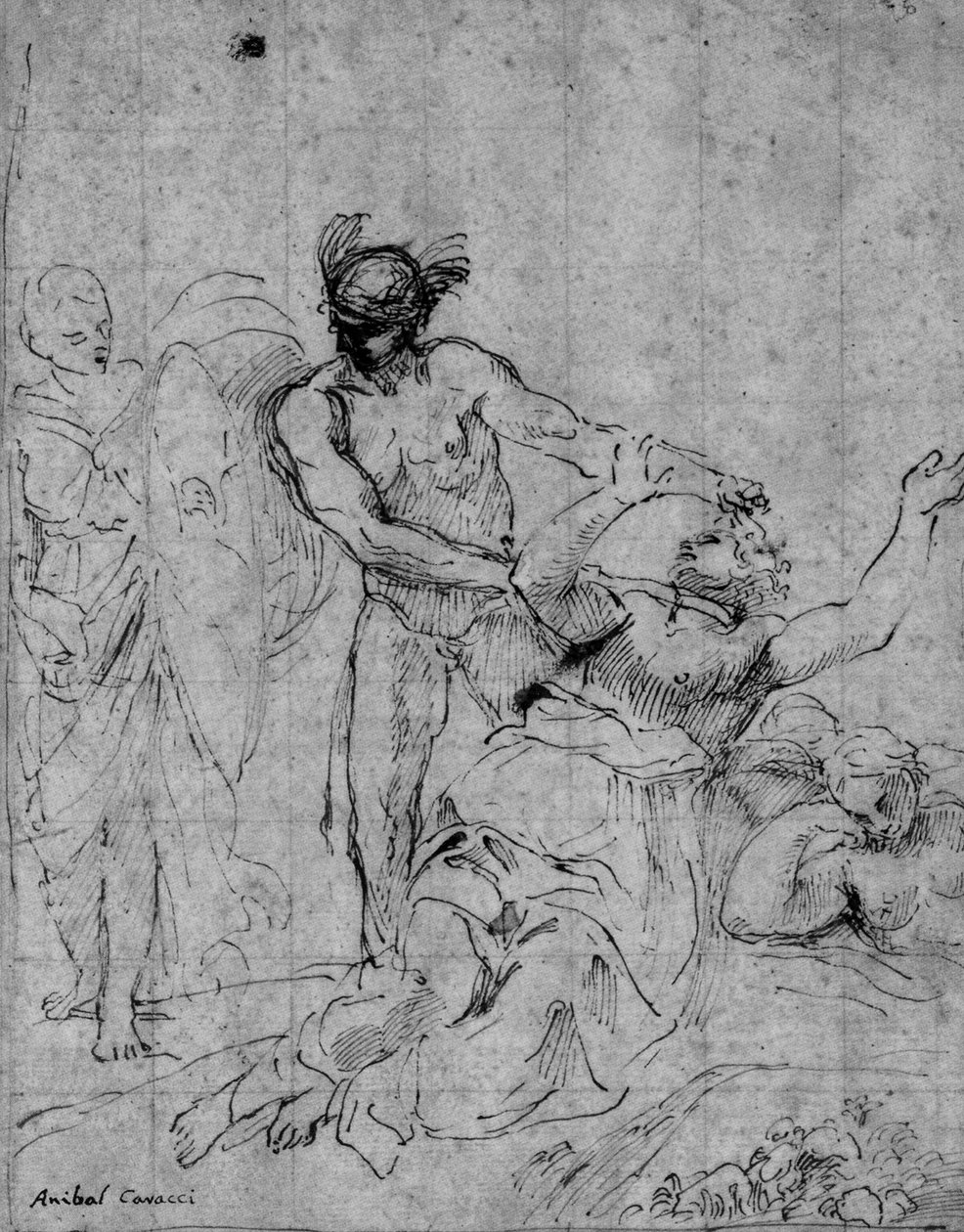 Perseus megöli Medúzát alkotó: Annibale Carracci