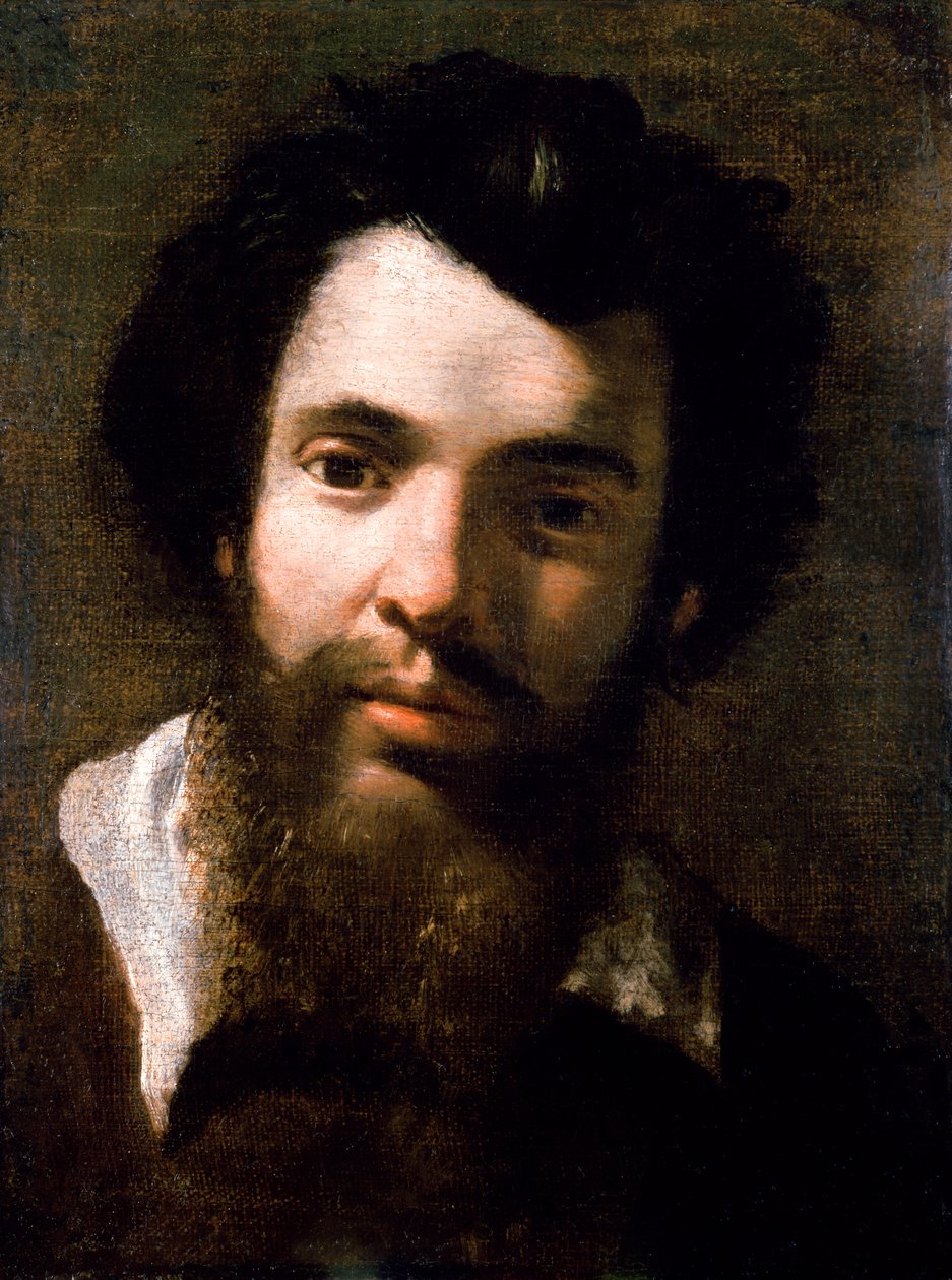 Agostino Carracci, a művész testvérének portréja alkotó: Annibale Carracci