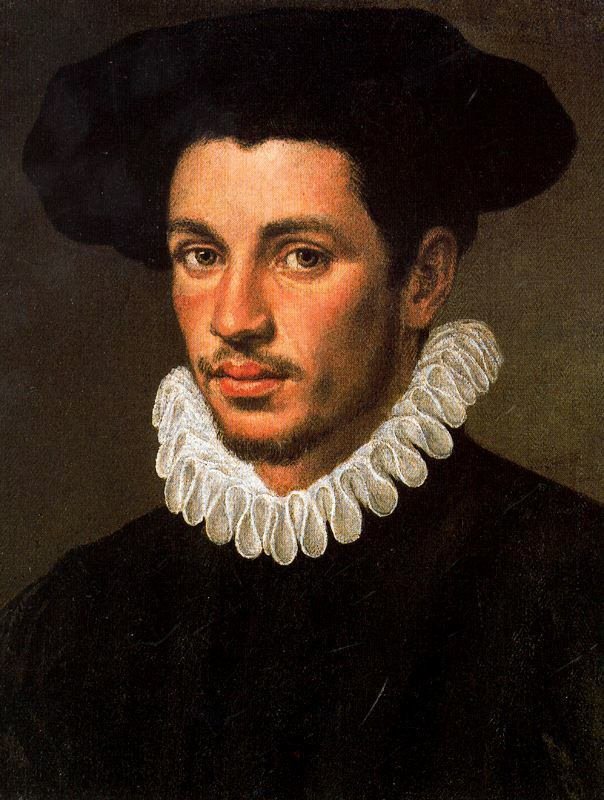Egy fiatalember portréja alkotó: Annibale Carracci