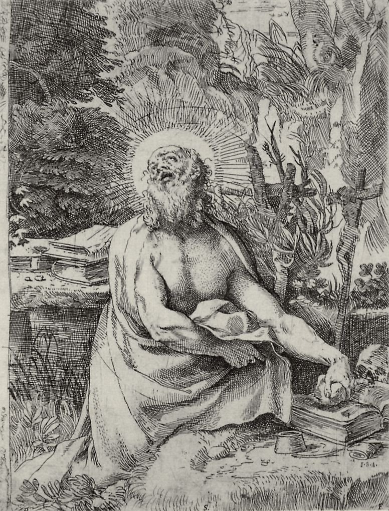 Szent Jeromos alkotó: Annibale Carracci